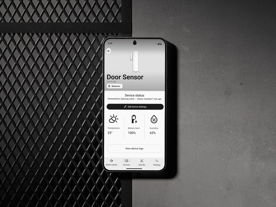 WORC Installer device status screen